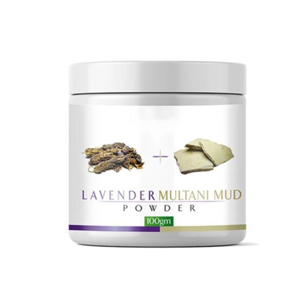 Multani Mud + Lavender Powder<br>ملتانی مٹی اور اسطخو دوس
